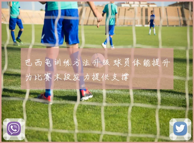 巴西龟训练方法升级 球员体能提升为比赛末段发力提供支撑